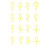 Funny Math Stick Figures Doing Functions