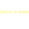 Jesus is King - Backprint