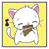 Flute cat