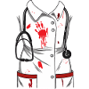 Nurse Costume Halloween Carnival