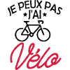je peux pas j'ai vélo