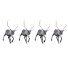 Elegant Reindeer Silhouette Design