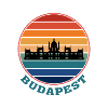 Budapest Landmark Silhouette Hongrie Voyage Souven