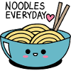 Makaron na co dzień - makaron słodki i kawaii