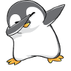 Pinguin Dabbing