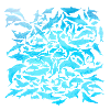 Meeresbwohner Design mit Fischen / Geschenkidee