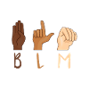 Black Lives Matter ASL Sign Language BLM