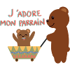 J'adore mon parrain !