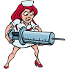 Nurse syringe injection vaccination profession