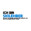 Skilehrer Blau Textur