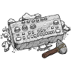 303 Stone Controlled silver
