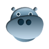 Golden hippopotamus