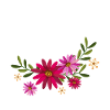 Chipmunk With Flowers