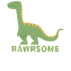 Cute Dino Rawrsome Kid Enfants