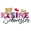Kleine Schwester Teddy