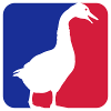 Goose red blue