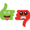Emoticone j'aime, j'aime pas