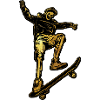 Skull | Skateboarding | Skating | Skater