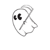 Fantôme d'Halloween