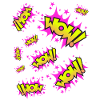 Neon Yellow Pink WOW!