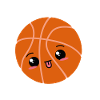 kawaii eyes basketball