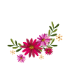 Goat With Flowers