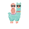 Sloth llama children