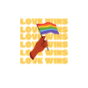 Love wins gay pride