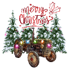Weihnachtstraktor