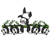 Süßer Panda Sei Anders Geschenkidee