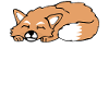 Cute Sleeping Fox Sleep Gift