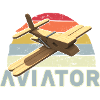 Aviateur à aile basse Clothespin