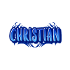 Design with first name Christian
