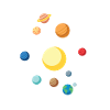 NASA Sonnensystem Klassisch Weltraum Geschenkidee
