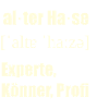 alter Hase