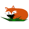 fox design lying, children's shirts