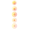 Orange Sacred Geometry Symbols