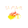 the flame