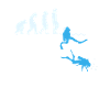 Diver Evolution Shirt Gift Diving