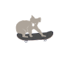Idée cadeau koala skateboard skateboard