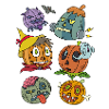 Jack-o-Lantens Halloween Gift