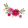 Mongoose With Flowers