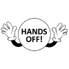 Hands Off / Don't Touch Warning