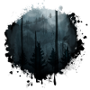 Dunkler Wald