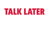 Sax First Talk Later