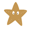 Sweet Starfish Yellow Comic