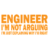 Engineer profession saying student gift