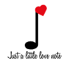Love note & music