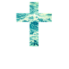 Living Water Christian Cross