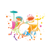 Drums splash